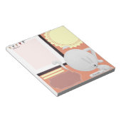 ハレ茶ポットパーティージャーナル注記スクラップブック紙 ノートパッド (アングル)