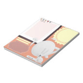 ハレ茶ポットパーティージャーナル注記スクラップブック紙 ノートパッド (回転)