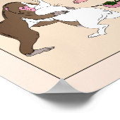 ハレ&モンキーレスリングバイヨトシ ポスター (角)