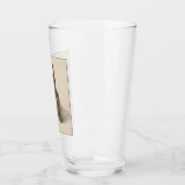 ハレ（Albrecht Durerによる） タンブラーグラス (左)