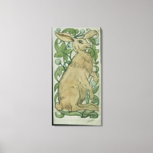 ハレ(w/c on紙) キャンバスプリント (正面)