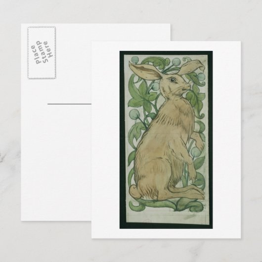 ハレ(w/c on紙) ポストカード (正面/裏面)