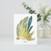 ハロおもしろいハロー ポストカード (スタンド正面)