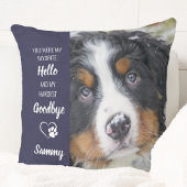 ハロお気に入りのーモダンパーソナライズされたペット クッション