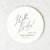 ハロお洒落ー男女兼用ベビー ラウンドペーパーコースター