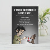 ハロウもしンの夜に走はお菓子が無い 招待状 (スタンド正面)
