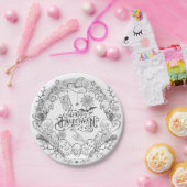 ハロウィお洒落ン ペーパープレート (パーティー)