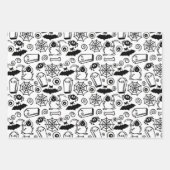 ハロウィお洒落ン ラッピングペーパーシート (正面2)