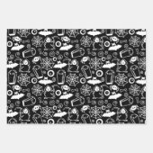 ハロウィお洒落ン ラッピングペーパーシート (正面)