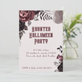 ハロウィかわいらしン幽霊のよく出る 招待状 (スタンド正面)