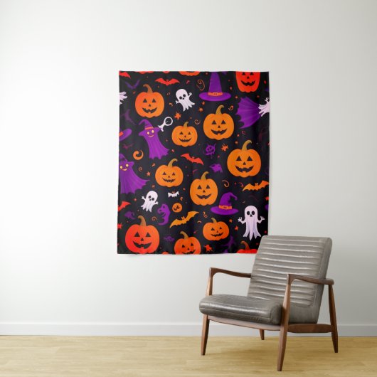 ハロウィよくはしゃぐン タペストリー (インサイチュ)