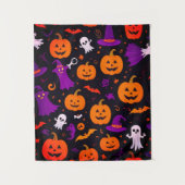 ハロウィよくはしゃぐン タペストリー (正面)