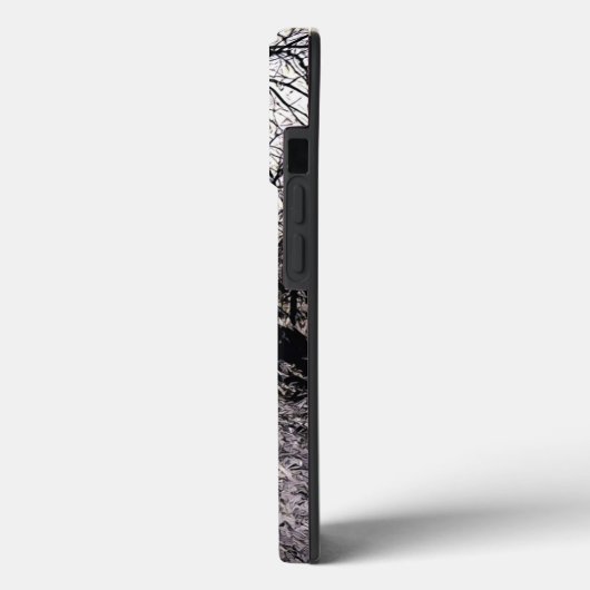 ハロウィインスパイアンブラック&ホワイトの電話ケース Case-Mate iPhoneケース (裏面 / 左)