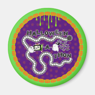ハロウィエナソンゲームボードサークル幽霊 マグネット