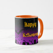 ハロウィエレガントン不気味 マグカップ (正面右)