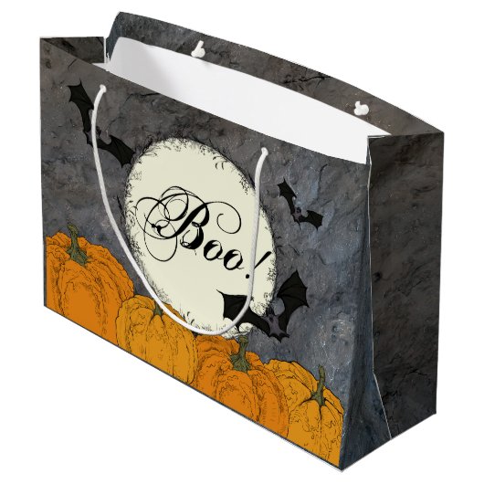 ハロウィエレガントン ラージペーパーバッグ (裏面アングル)
