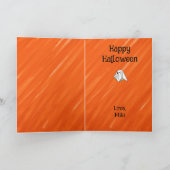 ハロウィカスタムンお洒落おもしろいオモダンレンジ カード (内部)