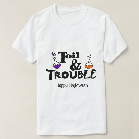 ハロウィカスタムンお洒落モダンおもしろい Tシャツ (デザイン正面)