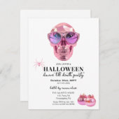 ハロウィガーリーンスカル踊りパーティー 案内状 (正面/裏面)