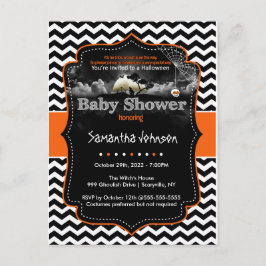 ハロウィパーソナライズされたン招待状 インビテーションポストカード