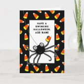 ハロウィパーソナライズされたン カード (正面)