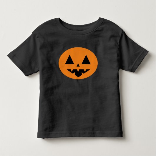 ハロウィパーソナライズされたン トドラーTシャツ (正面)