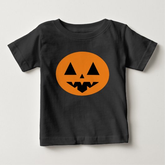 ハロウィパーソナライズされたン ベビーTシャツ (正面)