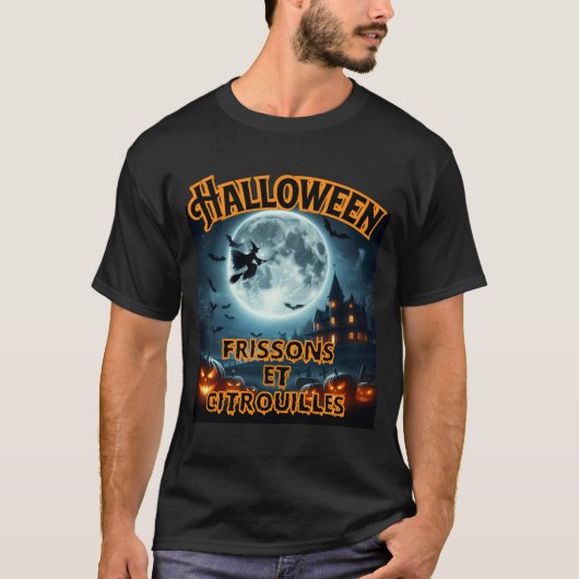 ハロウィフランスのン Tシャツ (正面)
