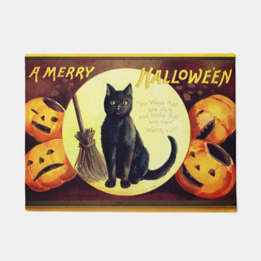 ハロウィメリーン ドアマット (正面)