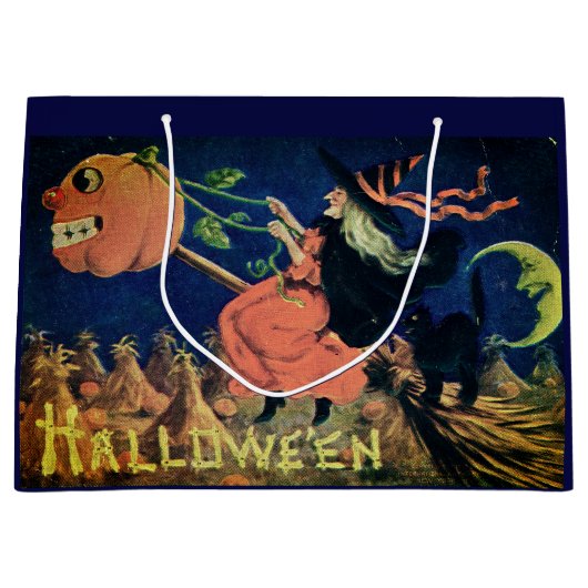 ハロウィメリーン ラージペーパーバッグ (正面)