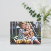 ハロウィモダンン写真はがき |横 シーズンポストカード (スタンド正面)