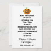 ハロウィユニークーンギャザリング招待状 招待状 (裏面)