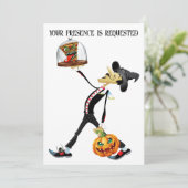 ハロウィユニークーンギャザリング招待状 招待状 (スタンド正面)