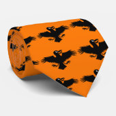 ハロウィンいけなカラス ネクタイ (ロール)