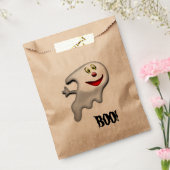 ハロウィンおばけお菓子袋 フェイバーバッグ (封をした状態)