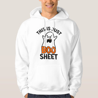 ハロウィンおばけのいたずら、「Boo Sheet」だってば！ パーカ