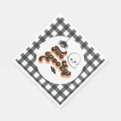 ハロウィンおばけの2歳の誕生日 スタンダードランチョンナプキン (角)