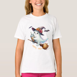 ハロウィンおばけハッピー Tシャツ