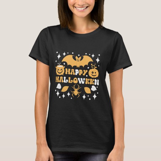 ハロウィンおばさん Tシャツ (正面)