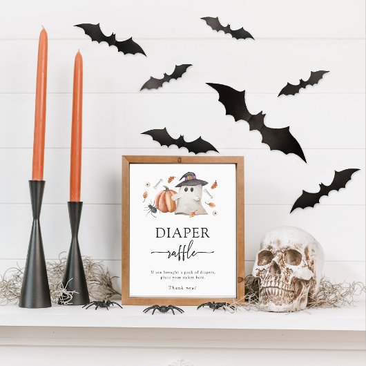 ハロウィンおむつ抽選ポスター ポスター