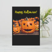 ハロウィンおめでとうのグリーティングカード シーズンカード (スタンド正面)