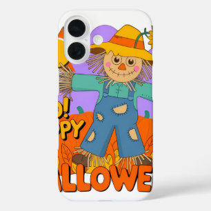 ハロウィンおめでとう少年 iPhone 16ケース