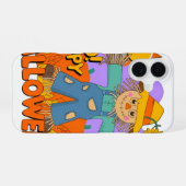 ハロウィンおめでとう少年  iPhone 16ケース (裏面横)