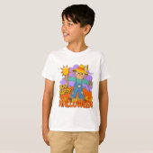 ハロウィンおめでとう少年  Tシャツ (正面フル)