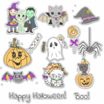 ハロウィンおめでとう、かぼちゃ、コウモリ、幽霊、衣装