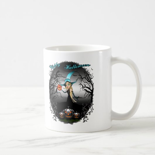 ハロウィンおめでとう コーヒーマグカップ (右)