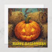 ハロウィンおめでとう シーズンカード (正面/裏面)