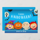 ハロウィンおめでとう シーズンカード (正面/裏面)