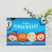 ハロウィンおめでとう シーズンカード (スタンド正面)