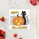 ハロウィンおめでとう スタンダードカクテルナプキン (インサイチュ)